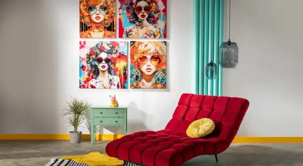 Pop art wnętrza: jak wprowadzić kolor i oryginalność do domu